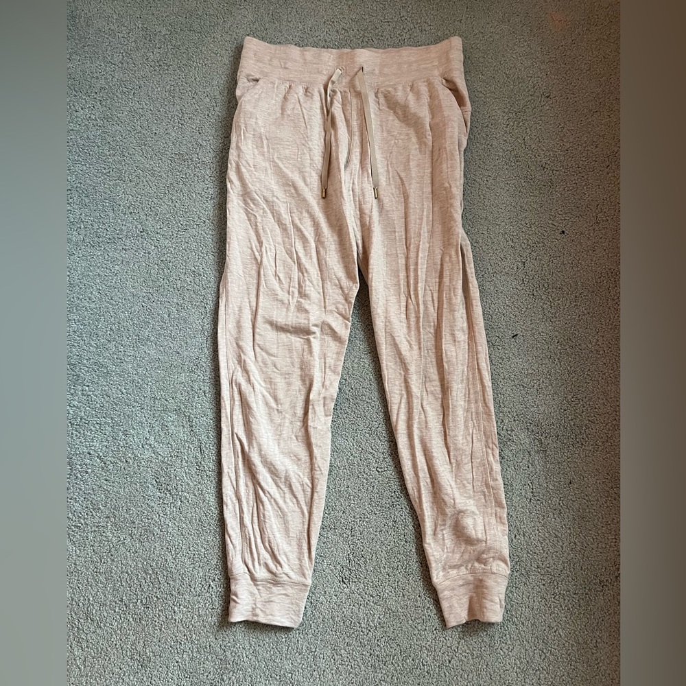 Lululemon Tan Joggers - Size 8